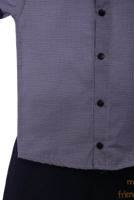 Сорочка з шортами для хлопчика трикотажний з Метеликом синій