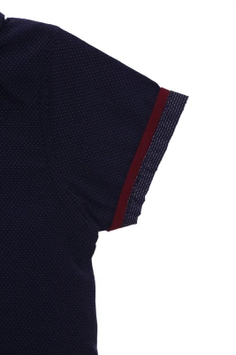 Сорочка з шортами для хлопчика трикотажний з метеликом червоний