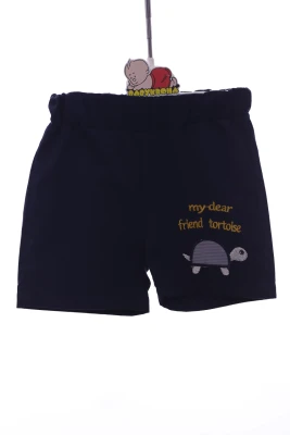 Сорочка з шортами для хлопчика трикотажний з Метеликом синій