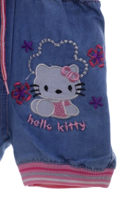 Шорти джинсові для дівчинки Кітті блакитний