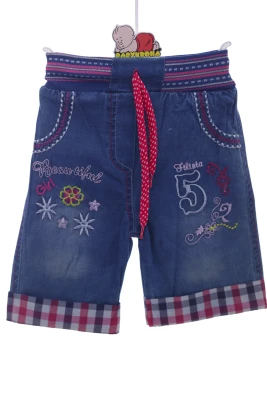 Джинсові бриджі для дівчинки beautiful блакитний