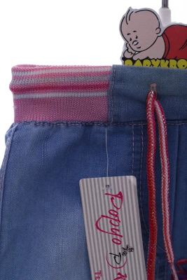 Шорти джинсові для дівчинки Кітті блакитний