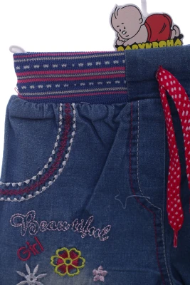 Бриджі джинсові для дівчинки 5 блакитний