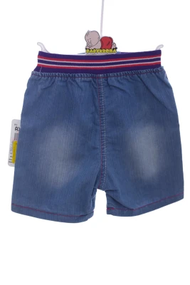 Шорти джинсові для дівчинки з метеликом блакитним