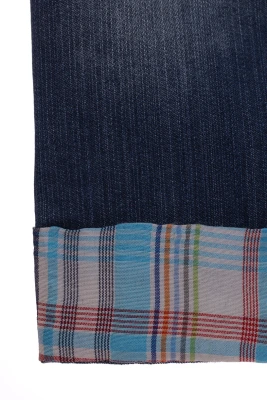 Джинсовий комбінезон для хлопчика Панда синій