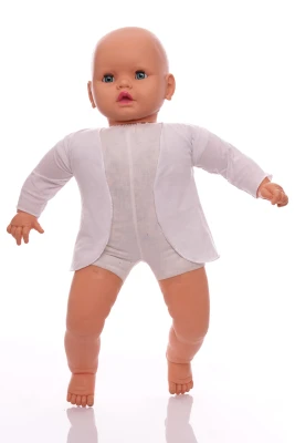 Сорочка з довгим рукавом трикотажна жовтий