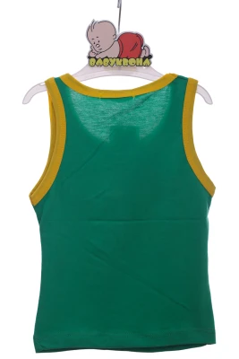 Майка для хлопчика трикотажна Sur зелена