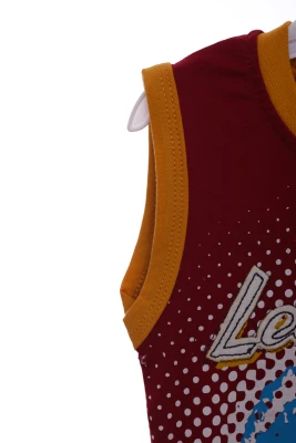 Майка для хлопчика трикотажна Let's surf червона