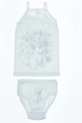 Майка з трусами для дівчинки трикотажні