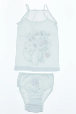 Майка з трусами для дівчинки трикотажні