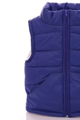 Жилетка на флісі для хлопчика з кишенями Babykroha електрик