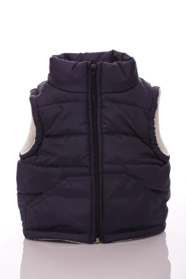 Жилетка на флісі для хлопчика з кишенями Babykroha синя