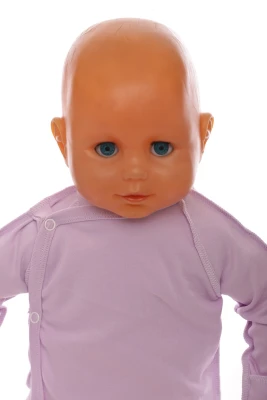 Сорочка з подряпинами для дівчинки інтерлок Babykroha фіолетова