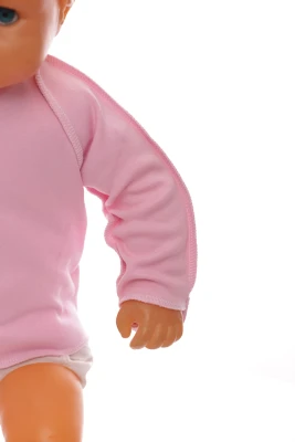 Сорочка з подряпинами для дівчинки інтерлок Babykroha рожева