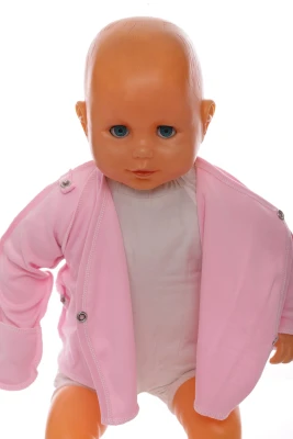 Сорочка з подряпинами для дівчинки інтерлок Babykroha рожева