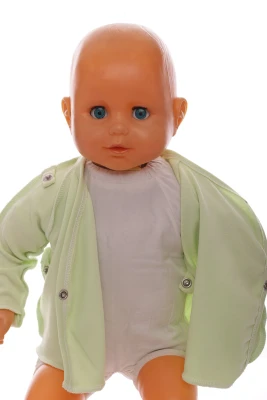 Сорочка з подряпинами інтерлок Babykroha зелена