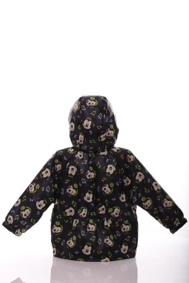 Куртка нуль на холлофайбері Babykroha з принтом Міккі Маус синій