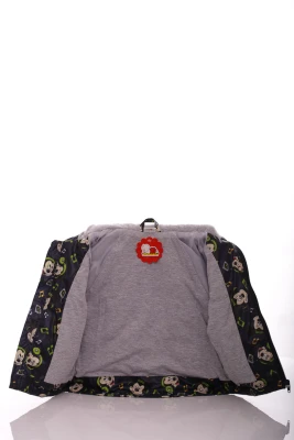 Куртка нуль на холлофайбері Babykroha з принтом Міккі Маус синій