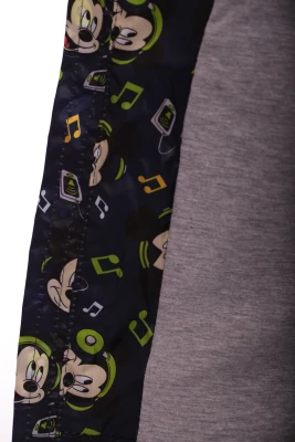 Куртка нуль на холлофайбері Babykroha з принтом Міккі Маус синій