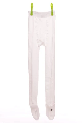 Колготи бавовняні білі