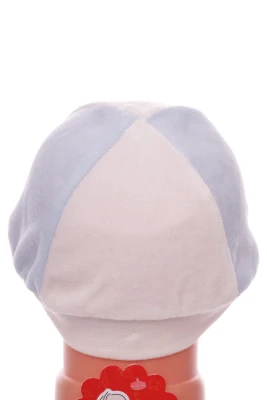 Кепка для хлопчика велюрова блакитна Murat Baby