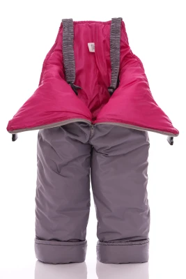 Напівкомбенізон на синтепоні Babykroha сірий