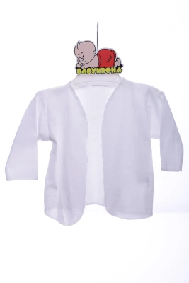 Сорочка трикотажна на зав'язках біла