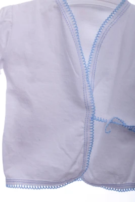 Сорочка для хлопчика трикотажна блакитна