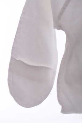 Сорочка з подряпинами інтерлок Babykroha молочний