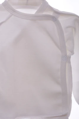 Сорочка з подряпинами інтерлок Babykroha молочний