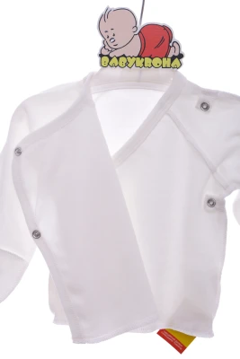 Сорочка з подряпинами інтерлок Babykroha молочний