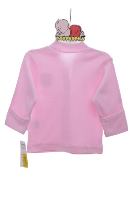 Сорочка на кнопках для дівчинки трикотажна mini papi рожева
