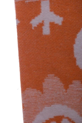 Ковдра байка Совушка 100*140 см оранжева