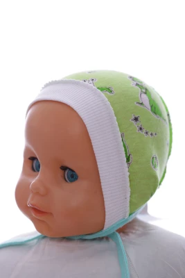 Чіпчик х/б для хлопчика на зав'язках Cute салатовий