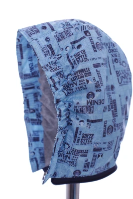 Куртка для хлопчика на трикотажі Babykroha Denim блакитна