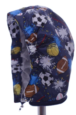 Куртка для хлопчика на трикотажі Babykroha Football синя