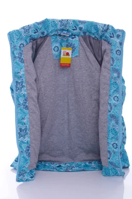 Куртка на трикотажі Babykroha в Візерунок м'ятний