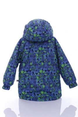 Куртка для хлопчика на трикотажі Babykroha Sport блакитна