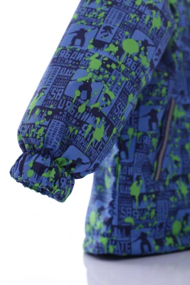 Куртка для хлопчика на трикотажі Babykroha Sport блакитна