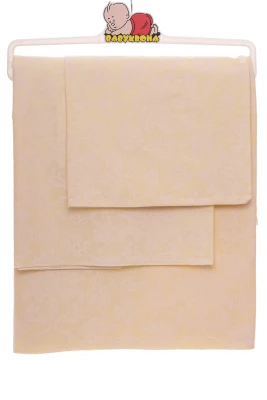 Постільна білизна для дівчинки бавовна в абстракцію жовта 138*108см