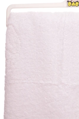 Крижма Ангел і хрестик зі сріблом 135*70 см біла