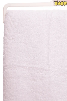 Крижма Ангел і хрестик із золотом 135*70 см біла