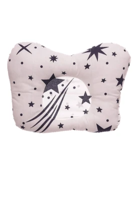 Подушка хлопковая с звездочки 30*23 см белая