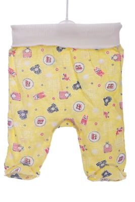 Комплект для новонародженого з чепчиком ситець Ваву жовтий