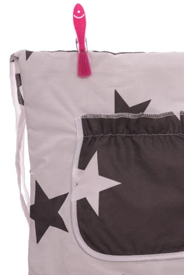 Постільний комплект для новонароджених з бортиками на 4 сторони в зірочку (Захист-30*30см боки та 52*48см; Ковдра 100*80см;простирадло на резинці 130*80с