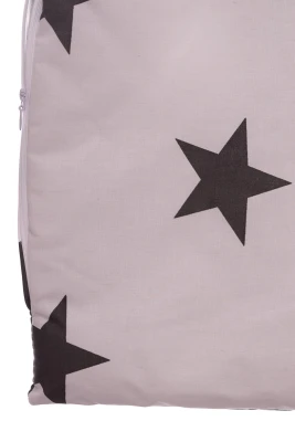 Постільний комплект для новонароджених з бортиками на 4 сторони в зірочку (Захист-30*30см боки та 52*48см; Ковдра 100*80см;простирадло на резинці 130*80с
